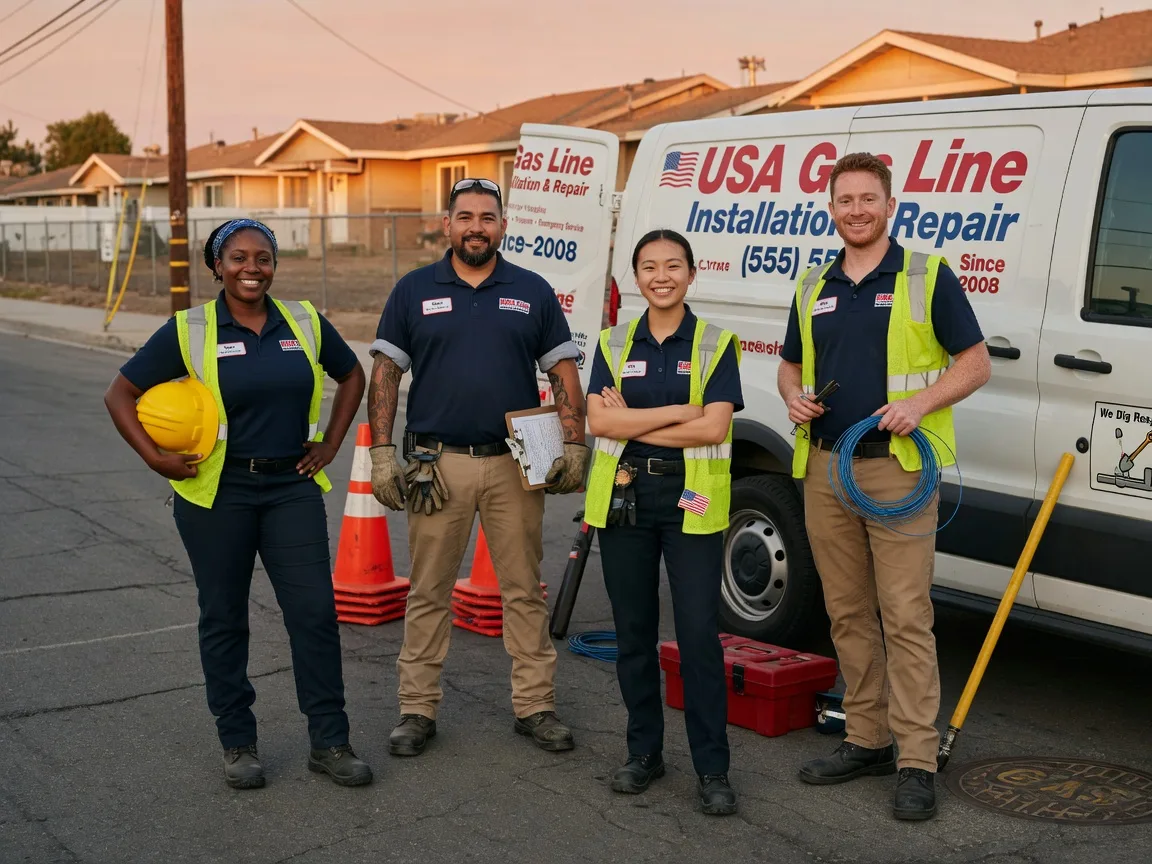 Gas Line Installation company in Broadwater, NE